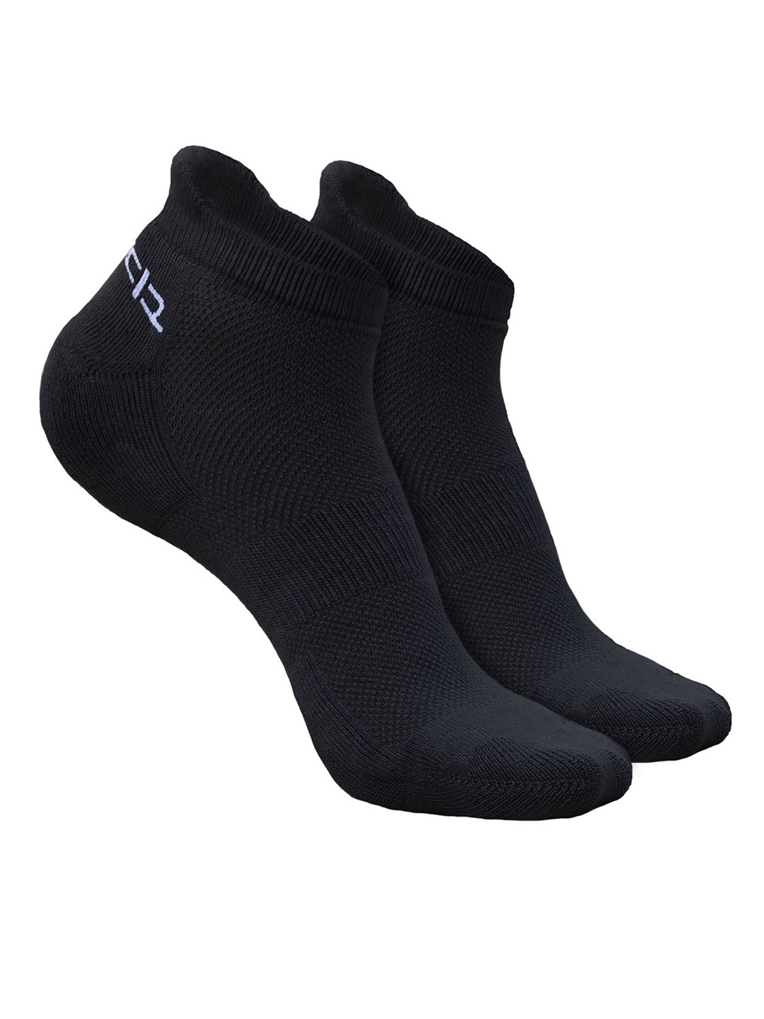 

Heelium Women Pack of 2 Bamboo Super Soft & Odour-Free Breathable Ankle-Length Socks, Black