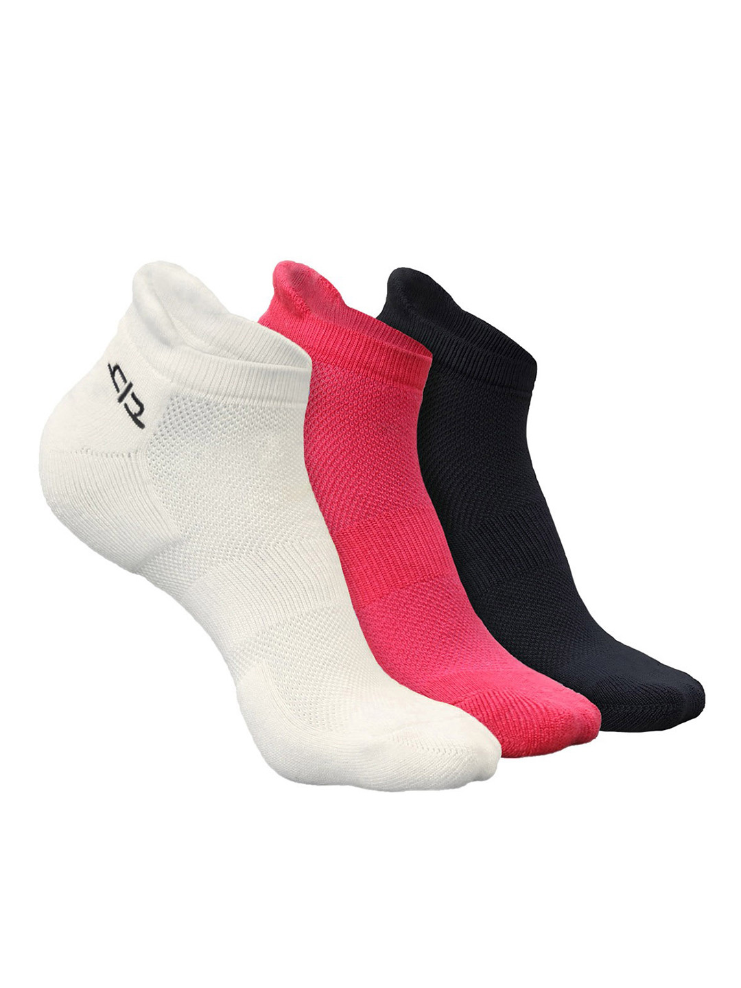 

Heelium Women Pack of 3 Bamboo Super Soft & Odour-Free Breathable Ankle-Length Socks, Black