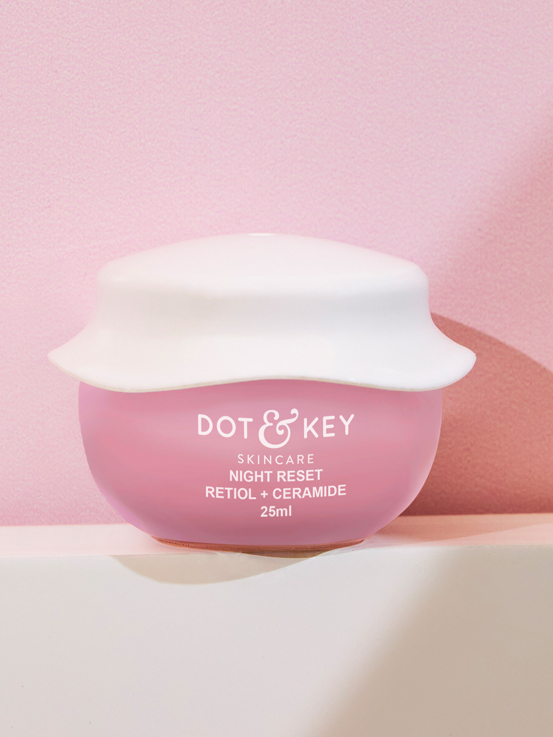 

DOT & KEY Retinol + Ceramides Night Repair Cream With Hibiscus & Pomegranate Oil - 25ml, Red