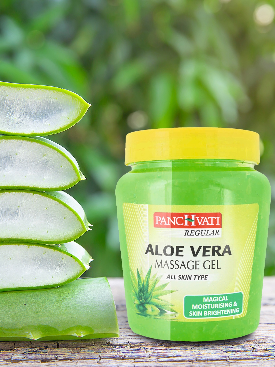 

PANCHVATI HERBALS Aloe Vera Gel - 500 ml, Green