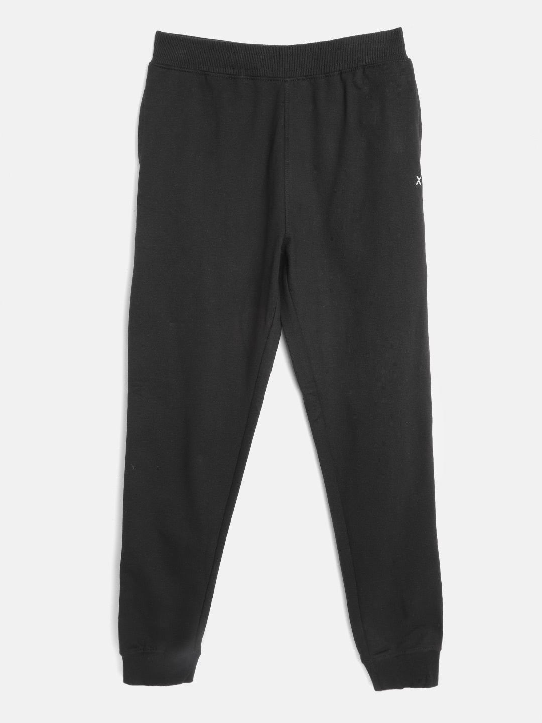 

HRX By Hrithik Roshan U-17 Lifestyle Girls Jet Black Bio-Wash Joggers