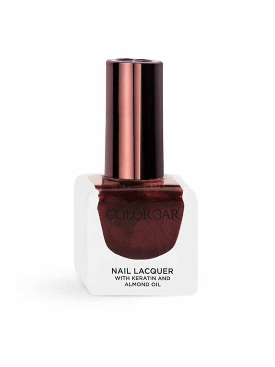 

Colorbar Luxe Nail Lacquer with Keratin & Almond Oil - Waitress 356, Maroon