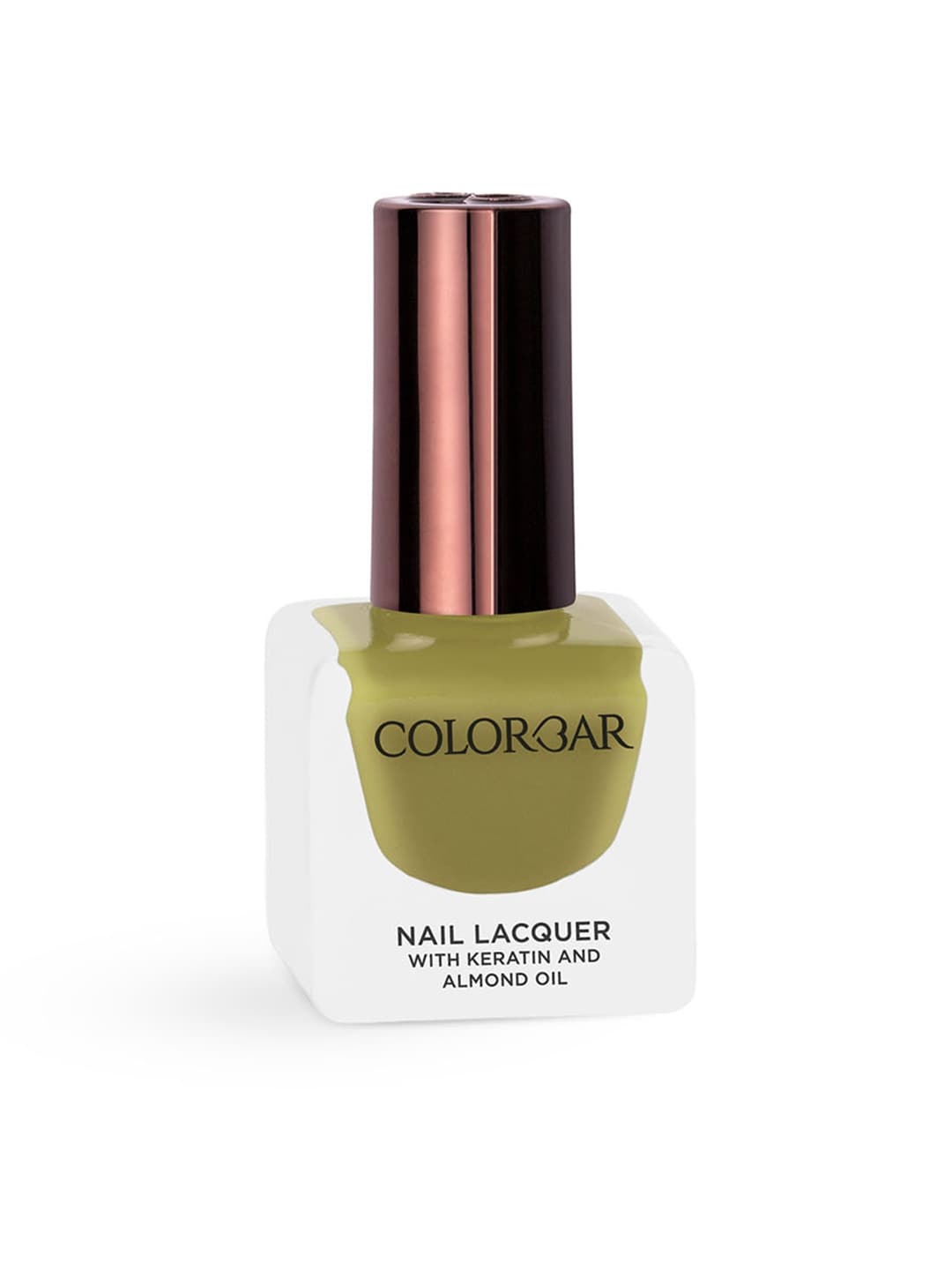 

Colorbar Luxe Nail Lacquer with Keratin & Almond Oil - Fix You 1159, Olive