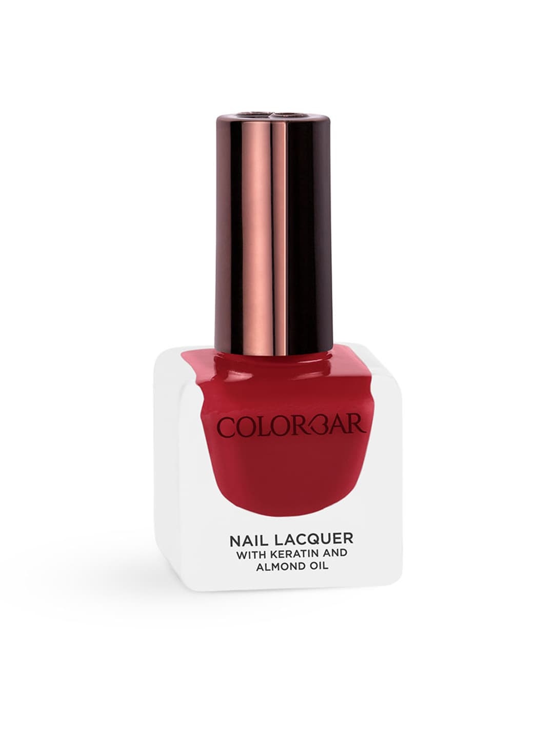 

Colorbar Luxe Nail Lacquer with Keratin & Almond Oil 12 ml - Lucky 325, Red