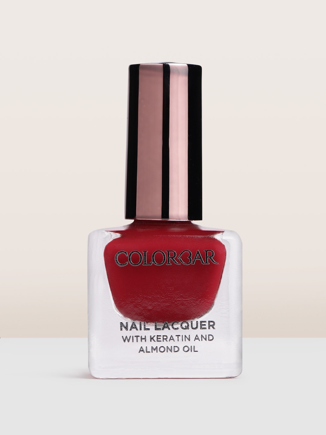 

Colorbar Luxe Nail Lacquer with Keratin & Almond Oil - Sherry 344, Red