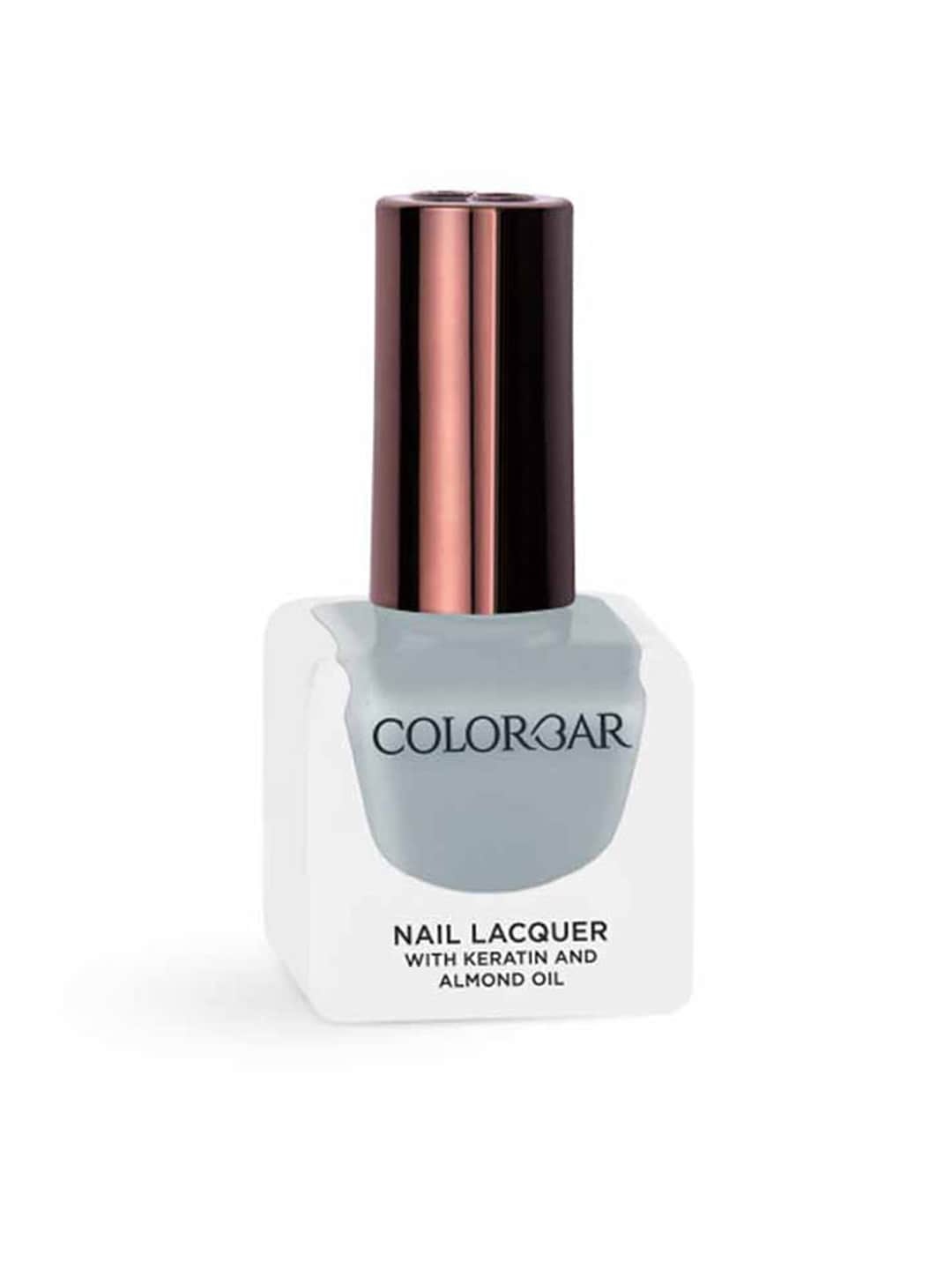 

Colorbar Luxe Nail Lacquer with Keratin & Almond Oil - Grey Satin 1143