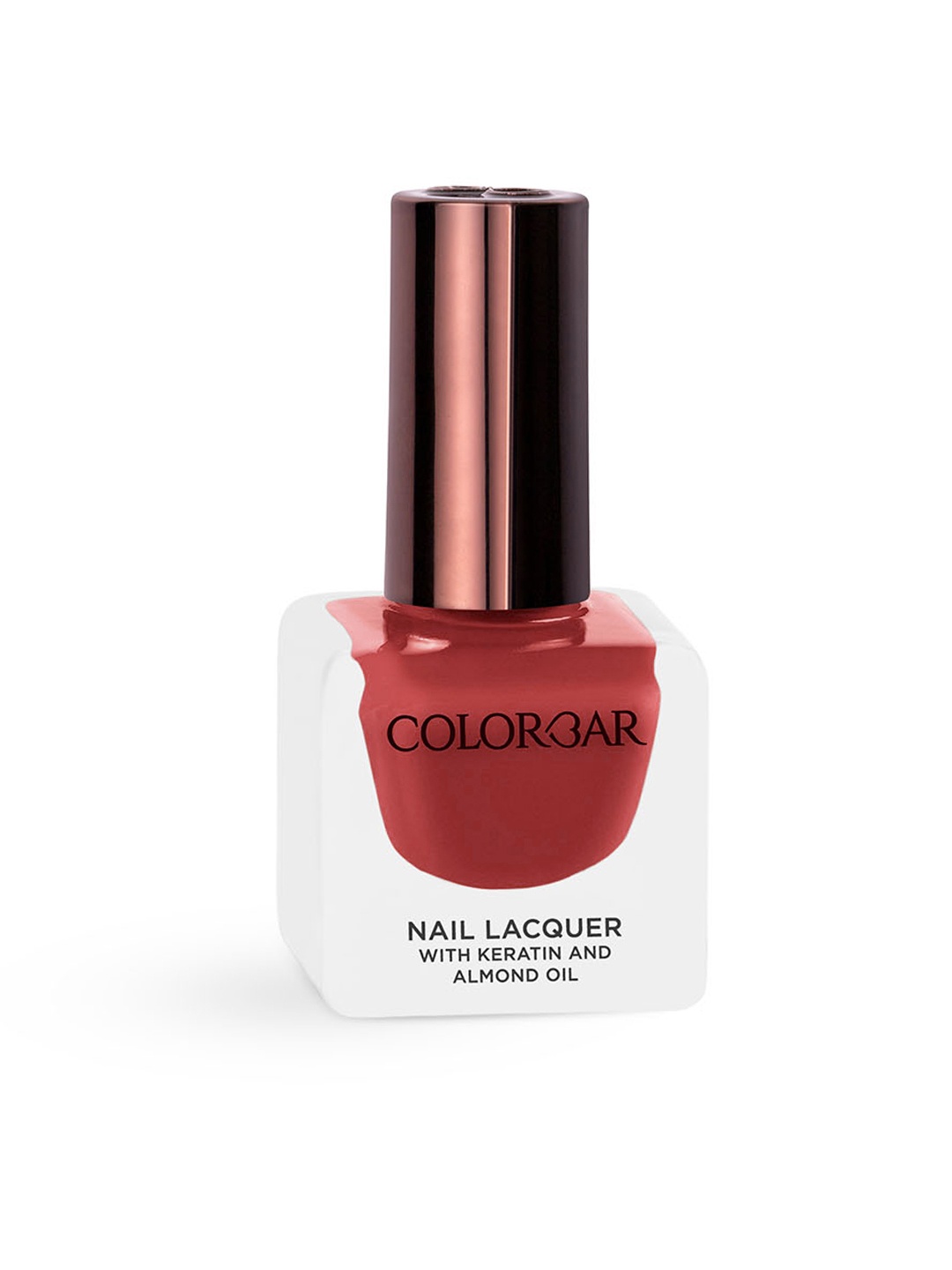 

Colorbar Luxe Nail Lacquer with Keratin & Almond Oil - Poppy 419, Red