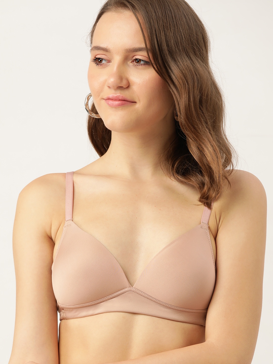 

DressBerry Nude-Coloured T-shirt Bra - Lightly Padded