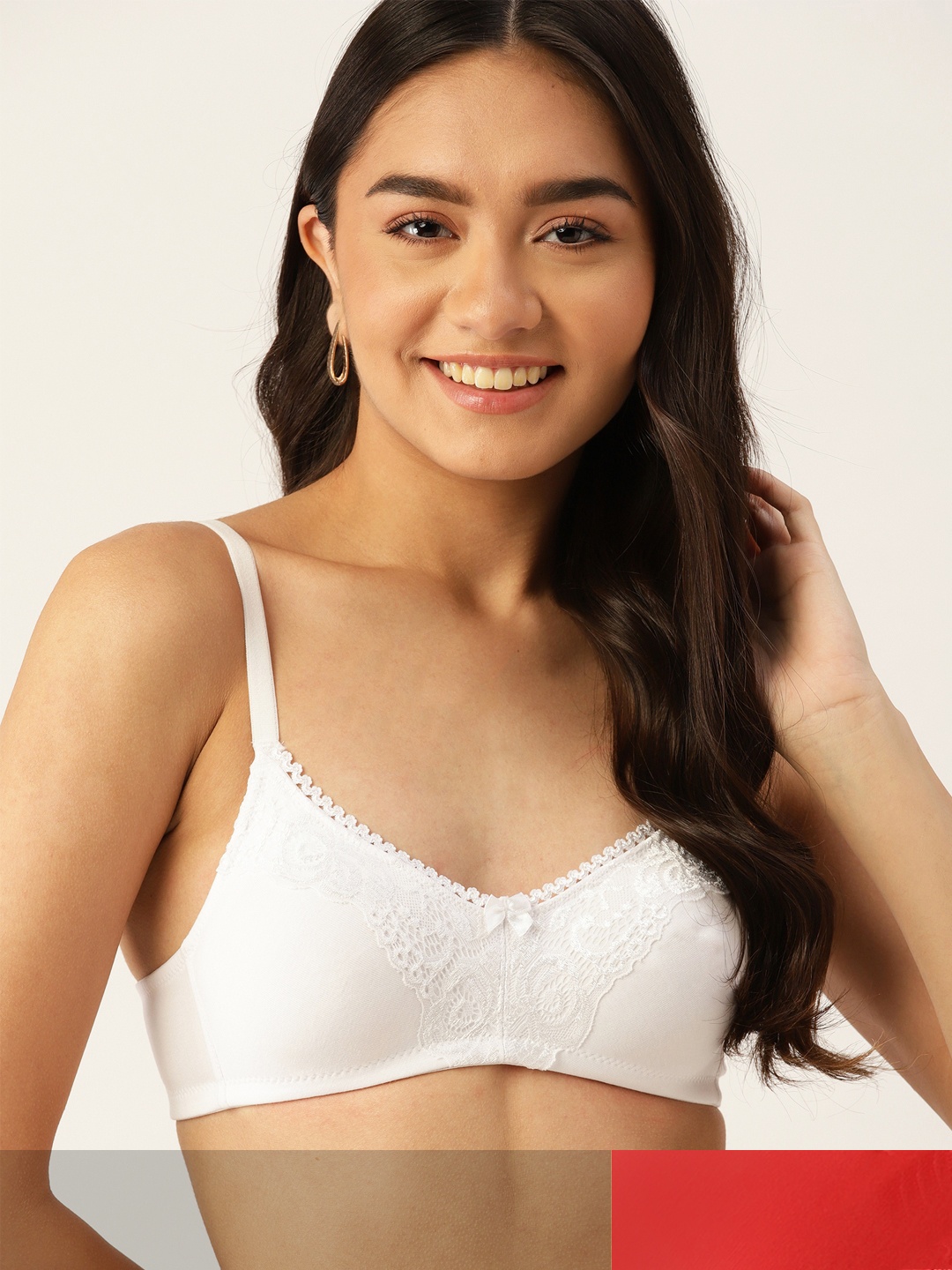 

DressBerry Women Pack of 2 Solid Everyday Bra PM-DB-NWNP-05-2pp, White