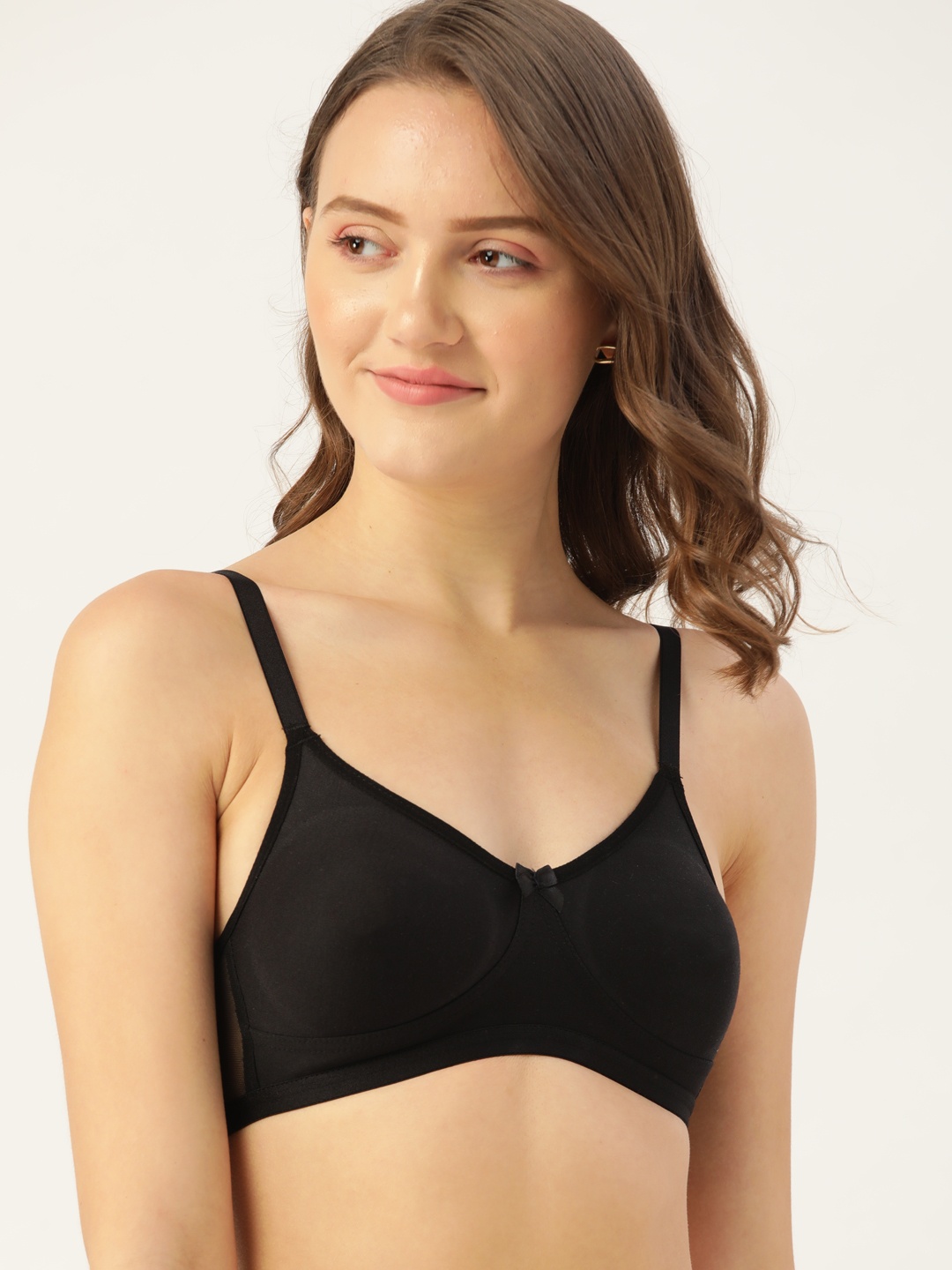 

DressBerry Black Solid T-shirt Bra