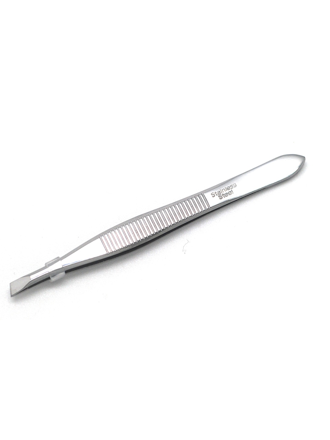 

basicare Grey Textured Slant Tweezer