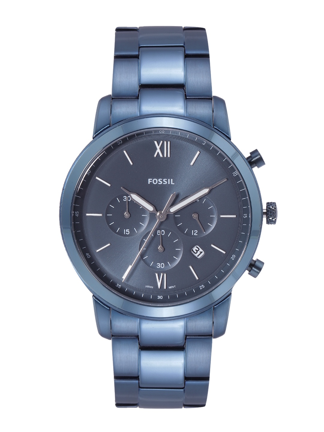 

Fossil Men Blue Analogue Watch FS5826
