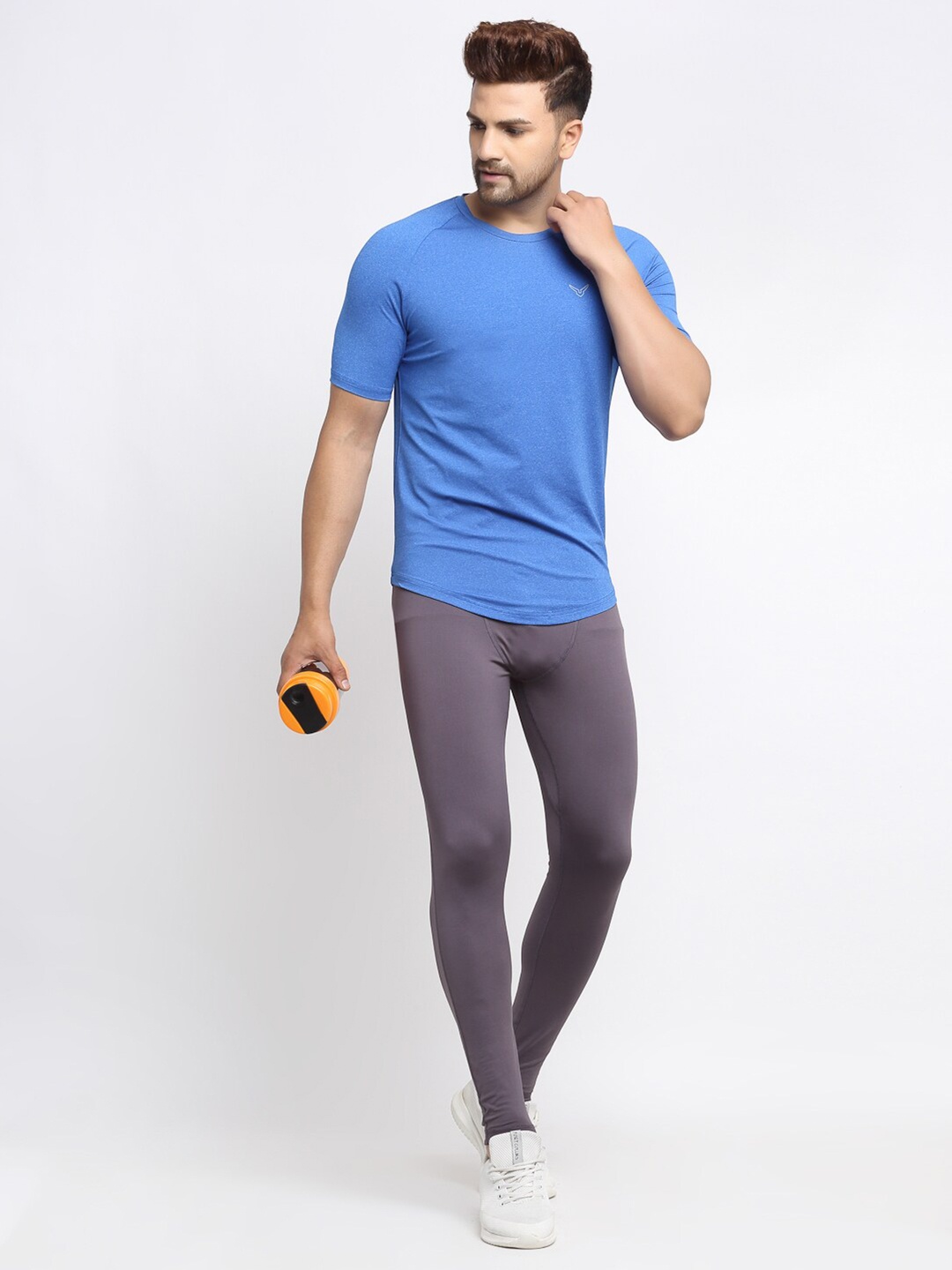 

Invincible Men Stretch Short Sleeve Tshirt, Blue