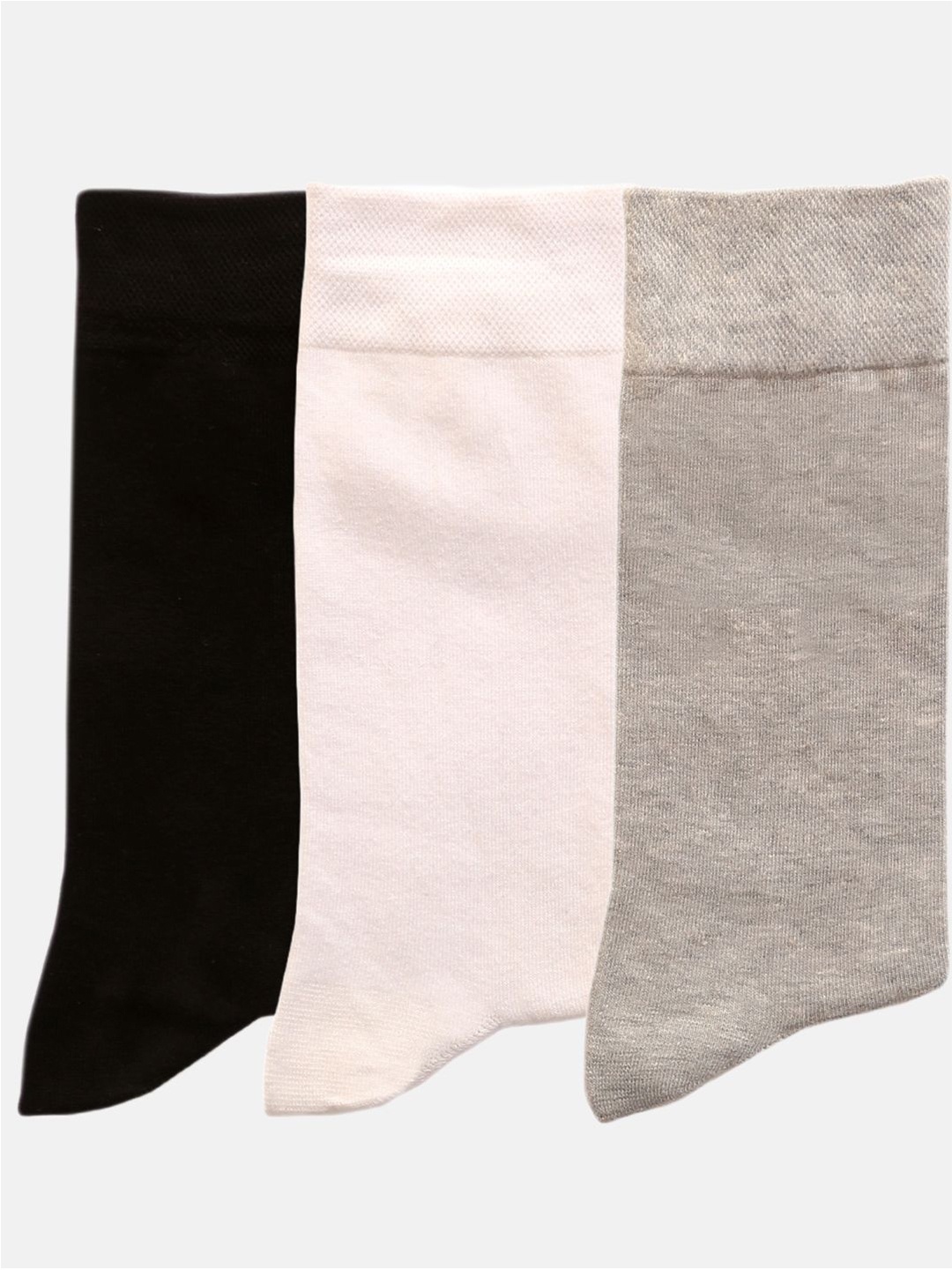 

N2S NEXT2SKIN Men Pack Of 3 Assorted Calf-Length Socks, Multi