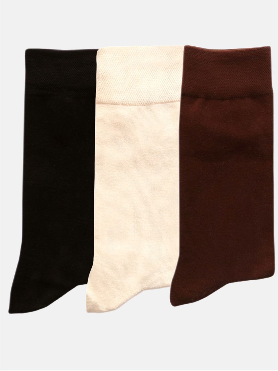 

N2S NEXT2SKIN Men Pack Of 3 Assorted Calf-Length Socks