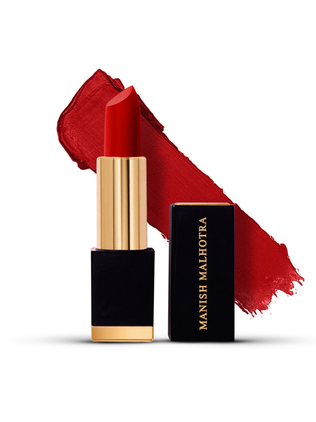 

Manish Malhotra Beauty By MyGlamm Hi-Shine Lipstick-Ruby Runway-4g, Red