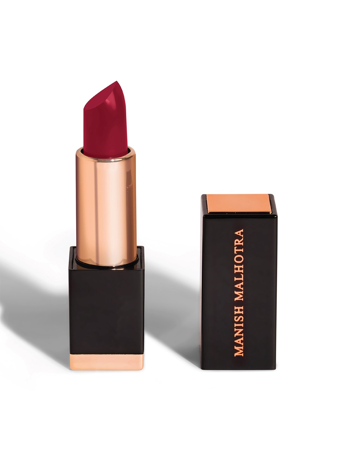 

Manish Malhotra Beauty By MyGlamm Hi-Shine Lipstick - Vintage Wine, Brown
