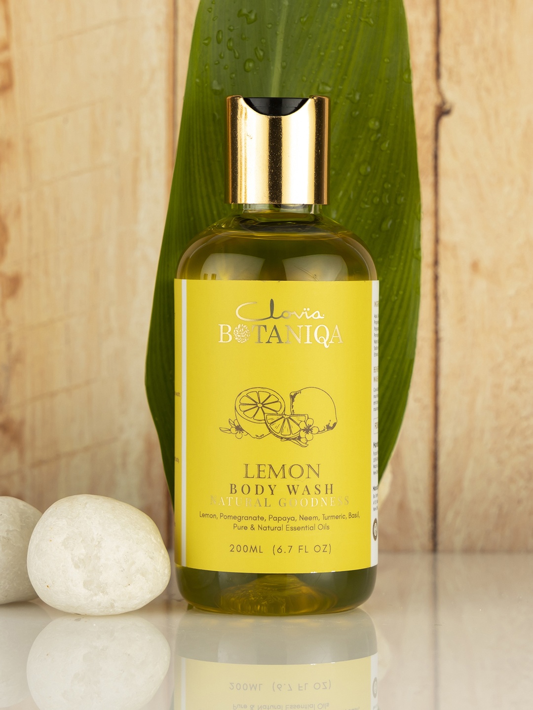 

Clovia BOTANIQA Lemon Body Wash - 200 ml, Yellow