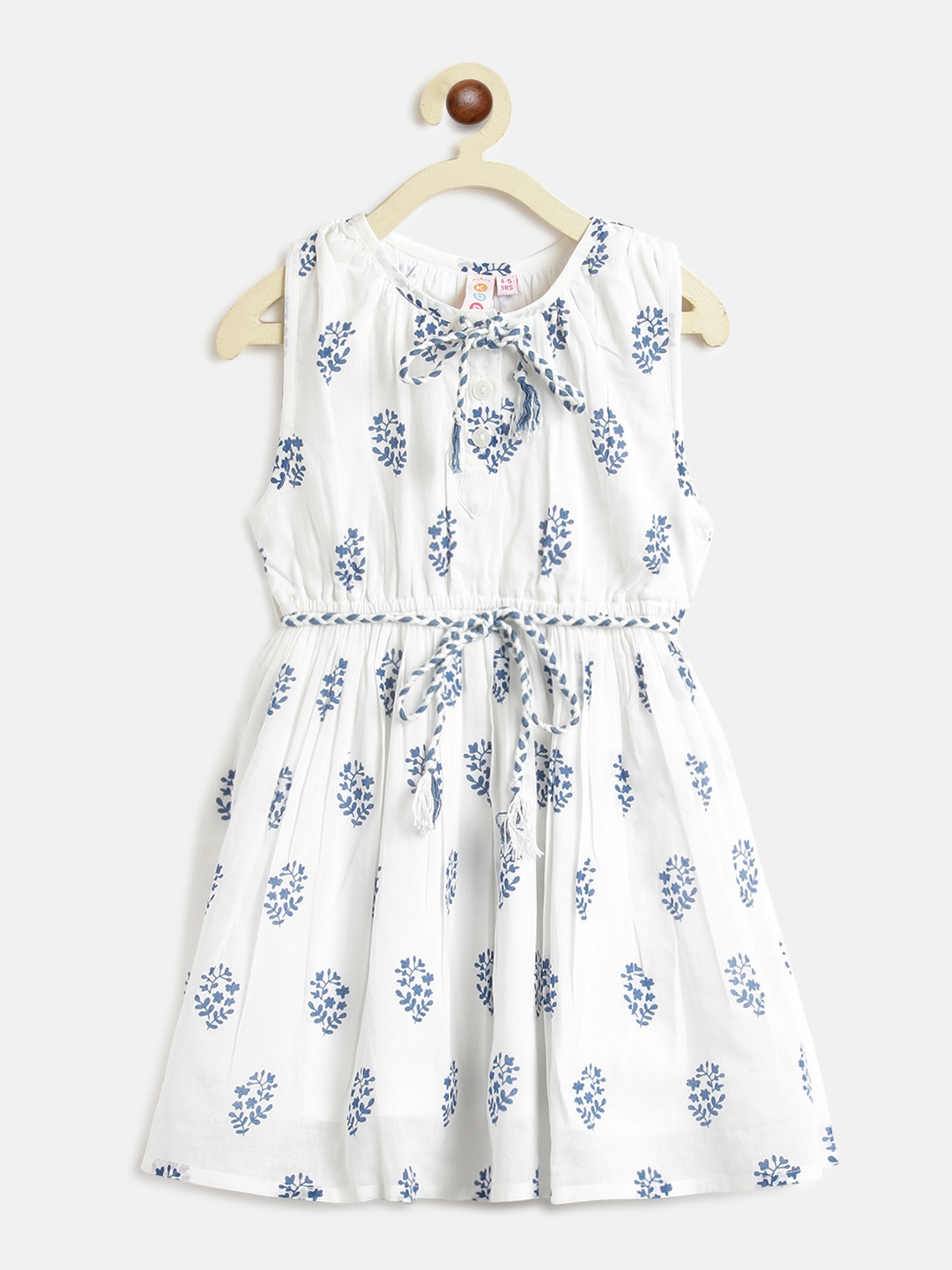 

Kids On Board White Printed Rompers