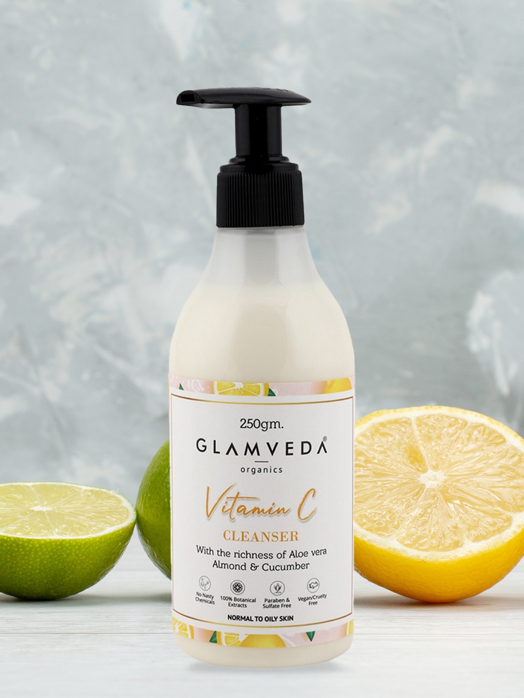 

Glamveda Mix Fruit Tan Removal Face Cleanser 250 gm, Yellow