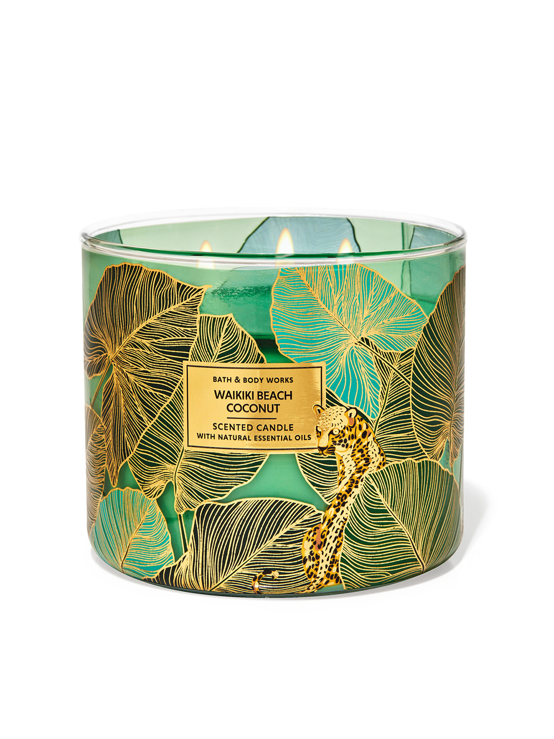 

Bath & Body Works Waikiki Beach Coconut 3-Wick Candle 411 g, Pink