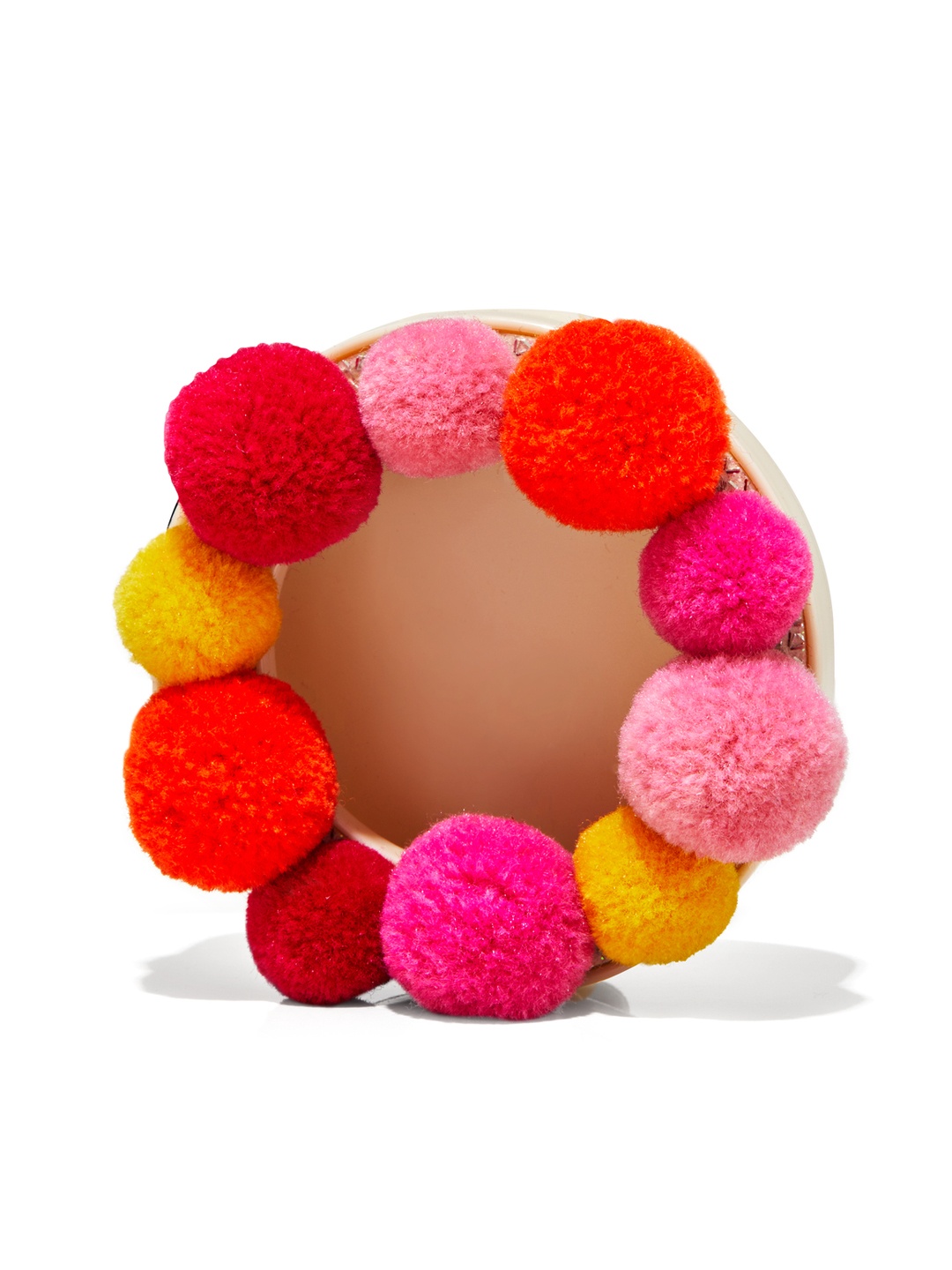 

Bath & Body Works Pom Pom Visor Clip Car Fragrance Holder, Multi