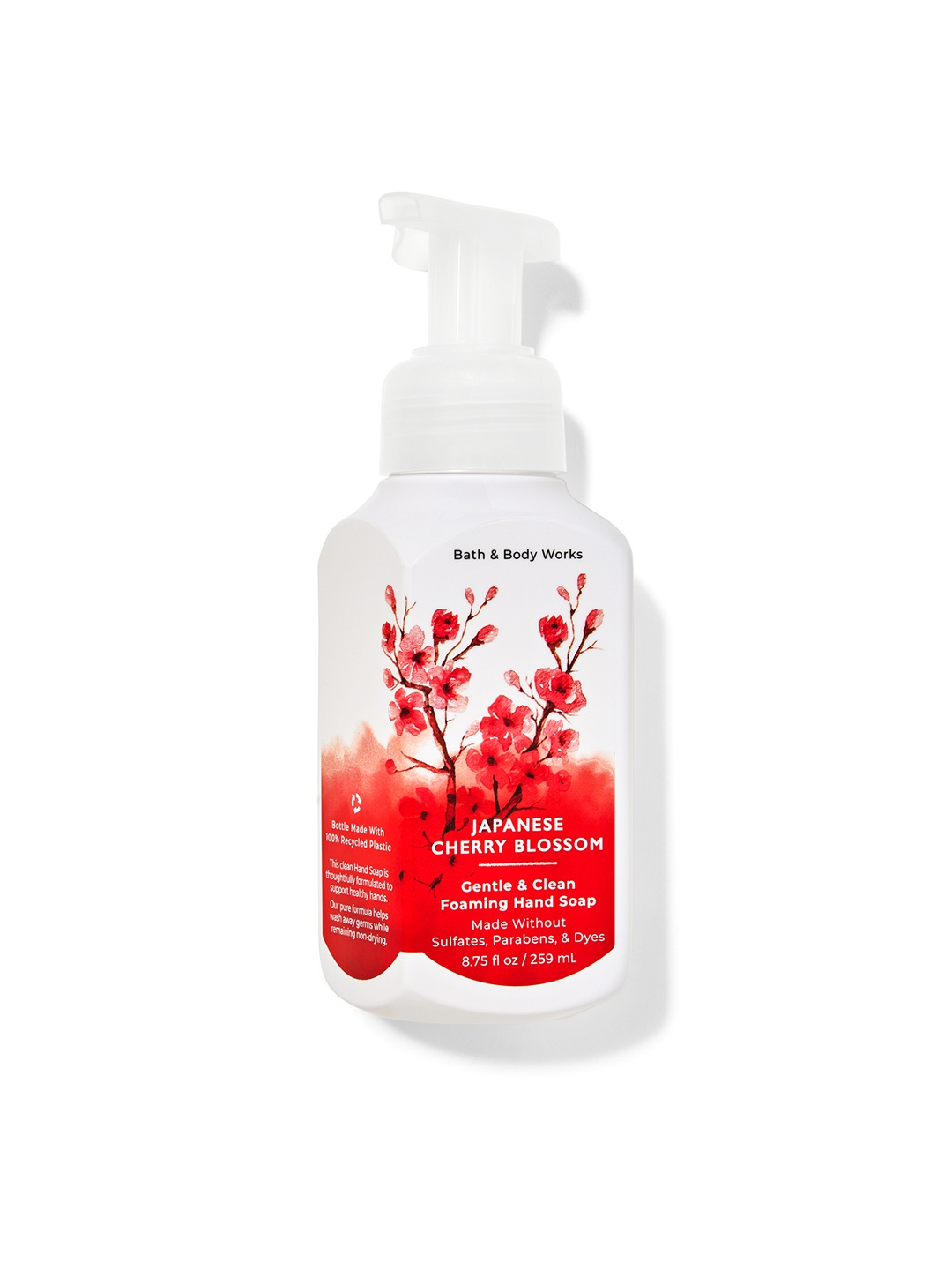 

Bath & Body Works Japanese Cherry Blossom Gentle Foaming Hand Soap - 259ml, Red
