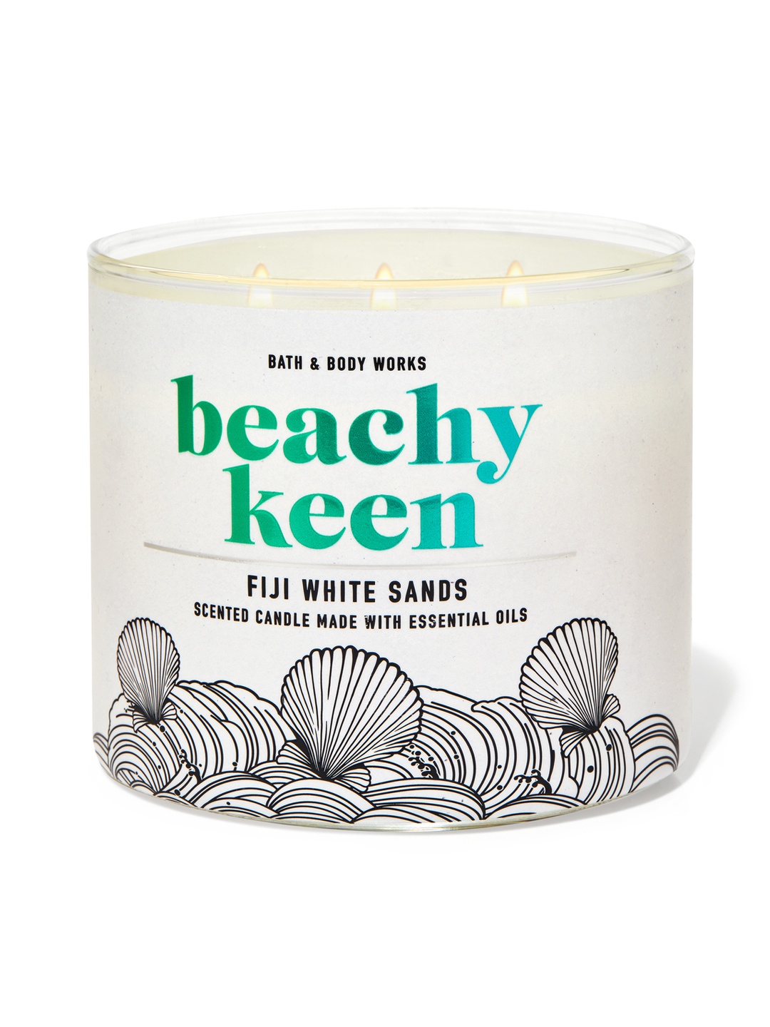 

Bath & Body Works Fiji White Sands 3-Wick Candle 411g