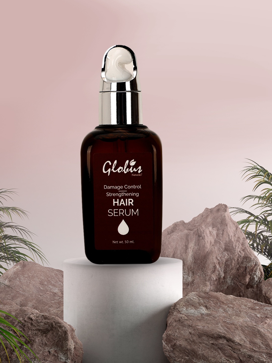 

Globus Naturals Damage Control & Strengthening Hair Serum 50 ml, Brown