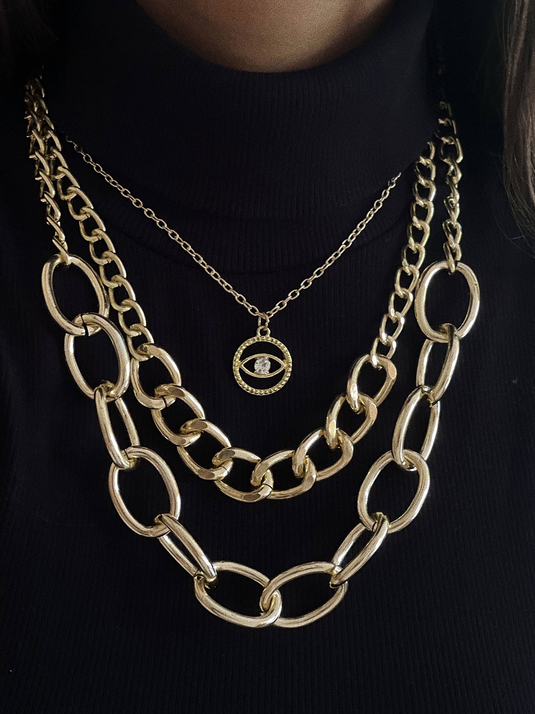 

Ayesha Gold-Toned Gold-Plated Layered Necklace