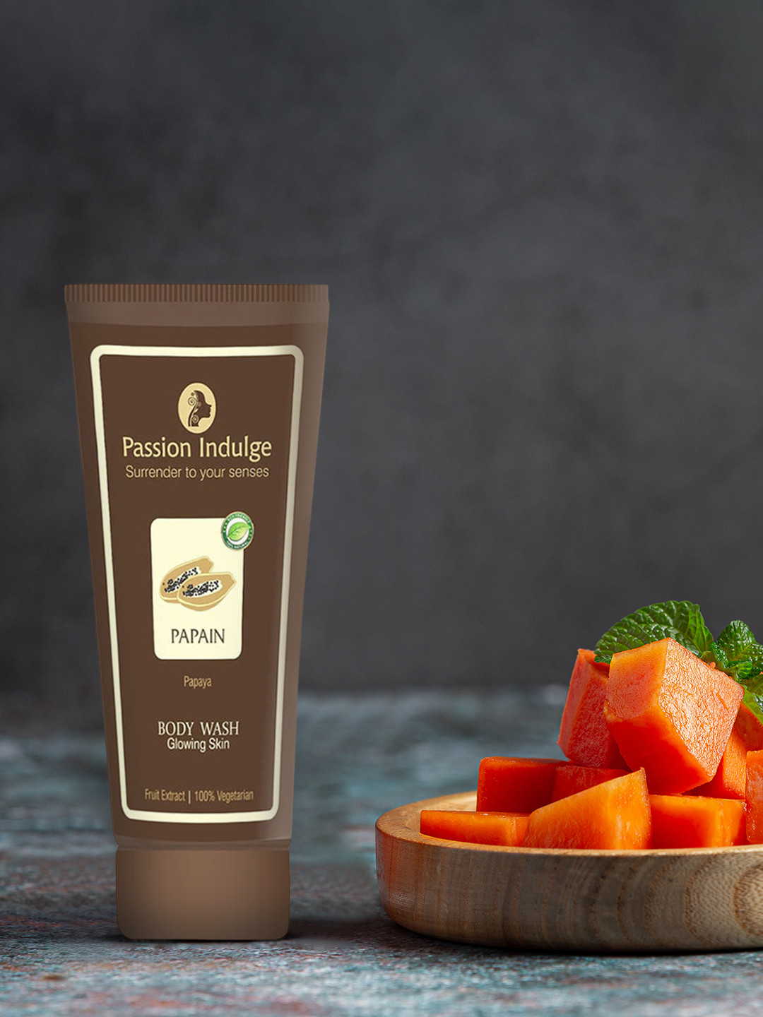 

Passion Indulge Body Wash Papain Papaya Buy 1 Get 1 Free, White