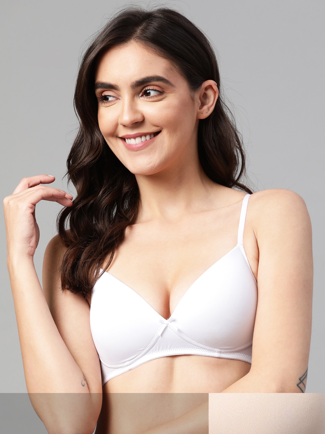 

Marks & Spencer Women Pack of 2 Lightly Padded Solid Bra, White