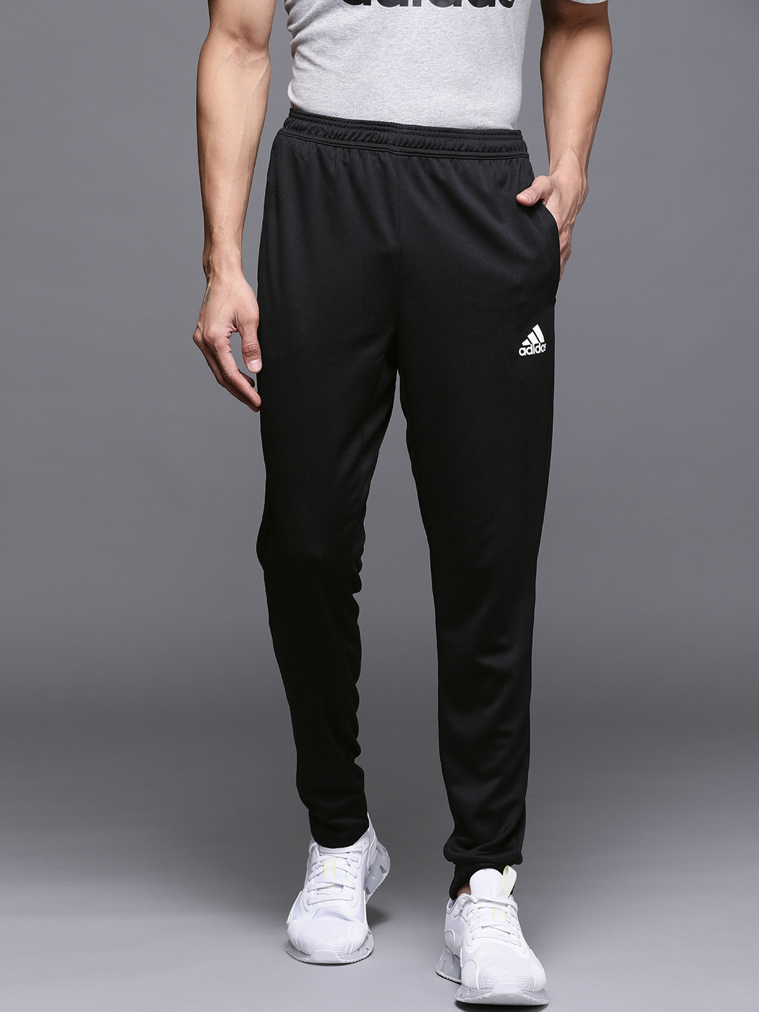 

ADIDAS Men Black Solid Aeroready Designed 2 Move Sustainable Sport Pants