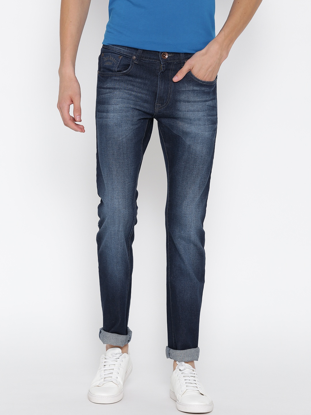 

Pepe Jeans Men Blue Vapour Slim Fit Jeans