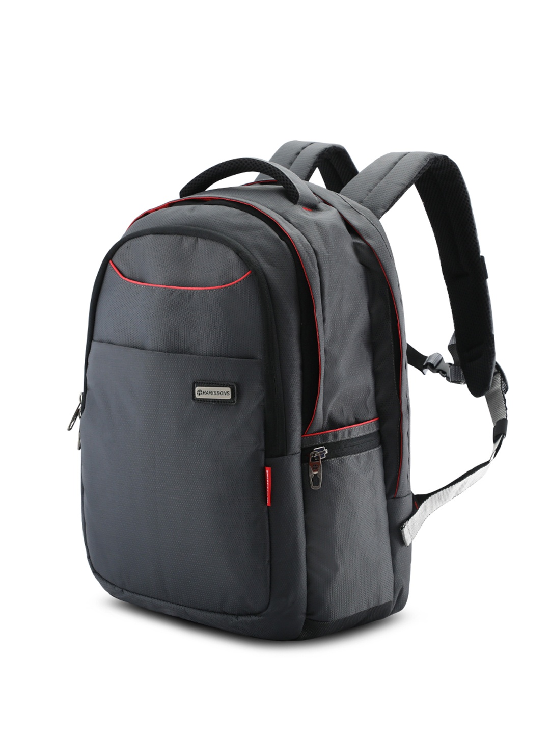 

Harissons Concord Unisex Grey & Red 38L Laptop Backpack