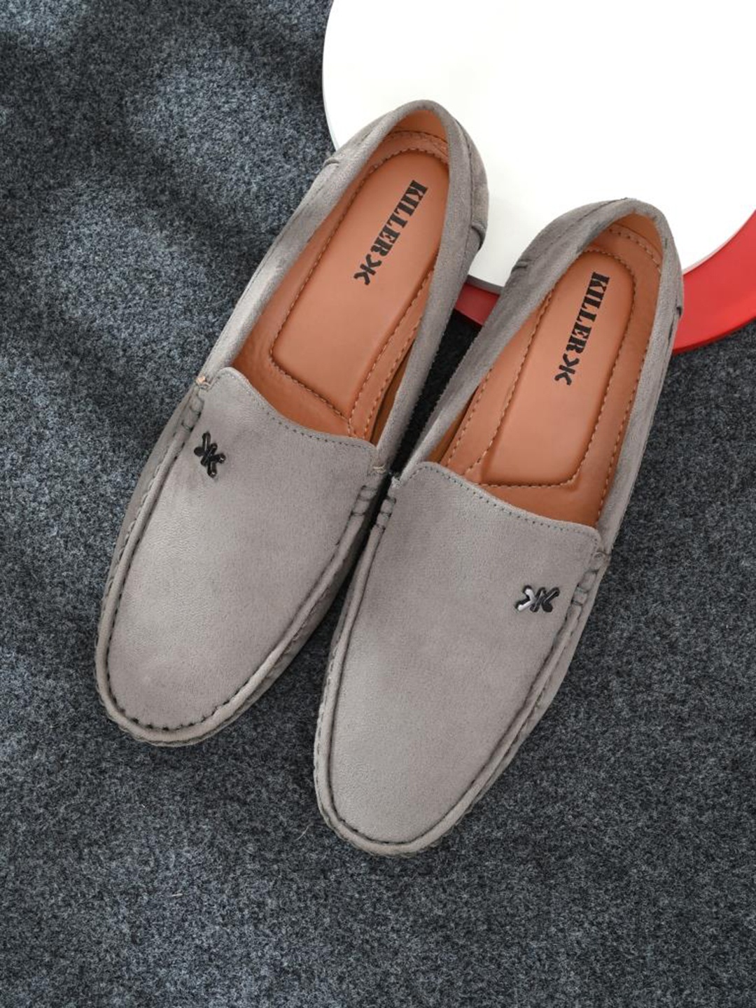 

Killer Men Grey Solid Loafers