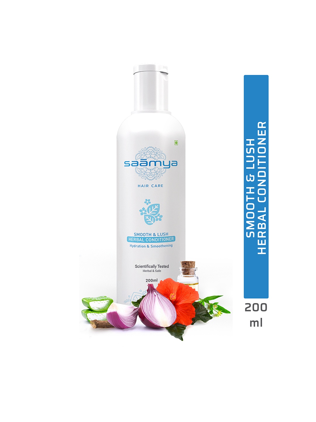 

Saamya Smooth & Lush Herbal Conditioner 200 ml, White