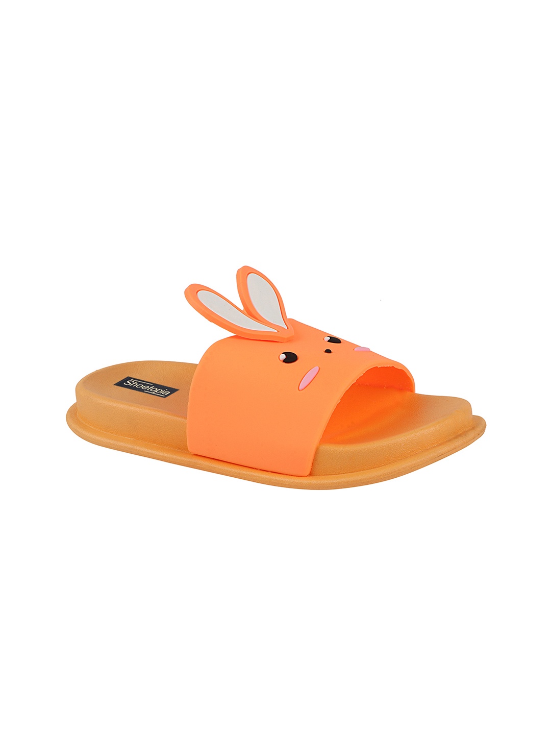 

Shoetopia Boys Orange & White Sliders