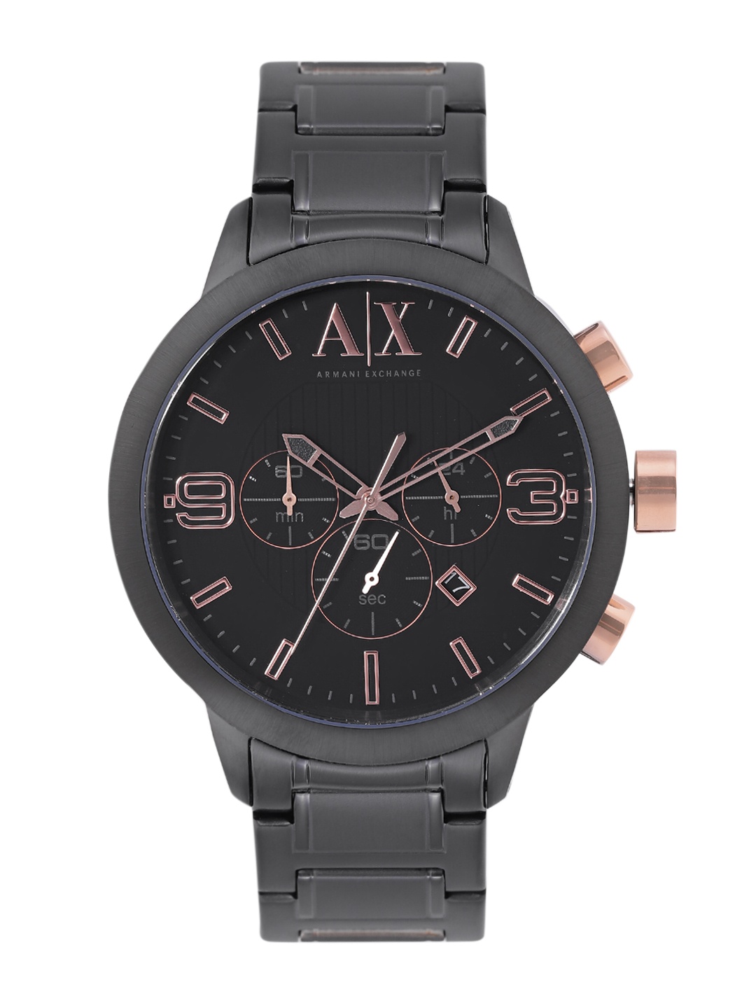 

Armani Exchange Men Black Analogue Watch AX1350