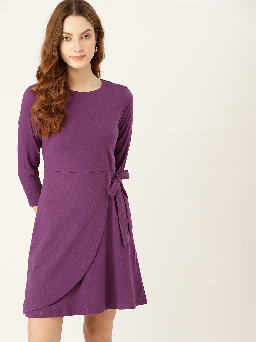 

DressBerry Purple Layered Dress