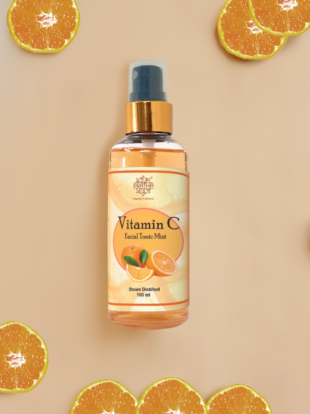 

Pratha Vitamin C Anti Pigmentation Facial Tonic Mist 200ml, Orange