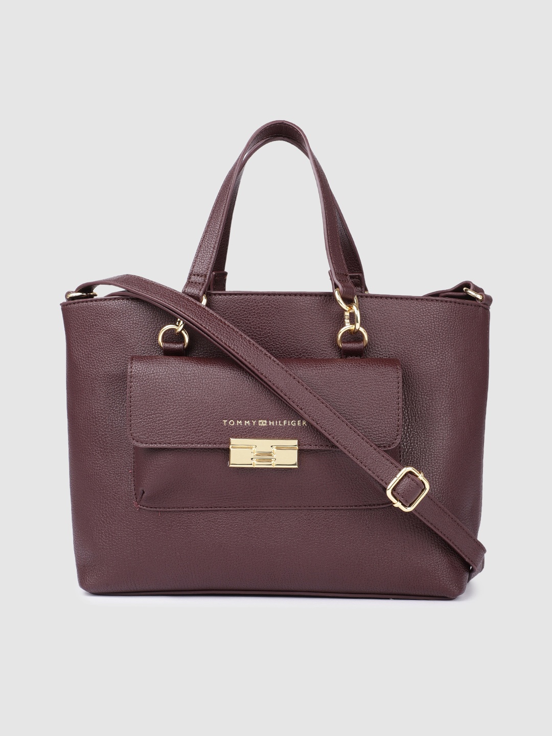 

Tommy Hilfiger Burgundy FRANCESCA II-SHOPPER Handheld Bag