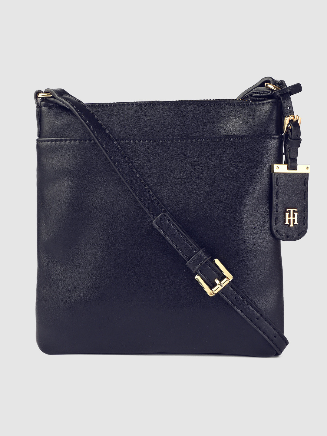 

Tommy Hilfiger Blue PU Structured Sling Bag