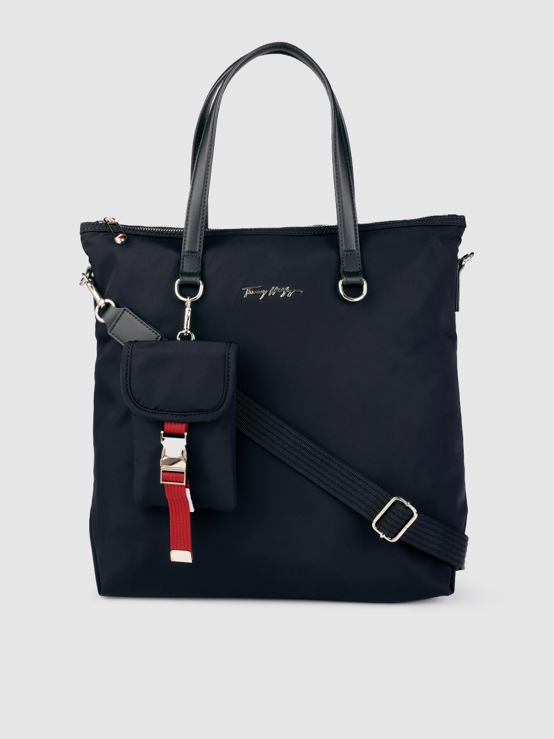 

Tommy Hilfiger Navy Blue Solid Shoulder Bag