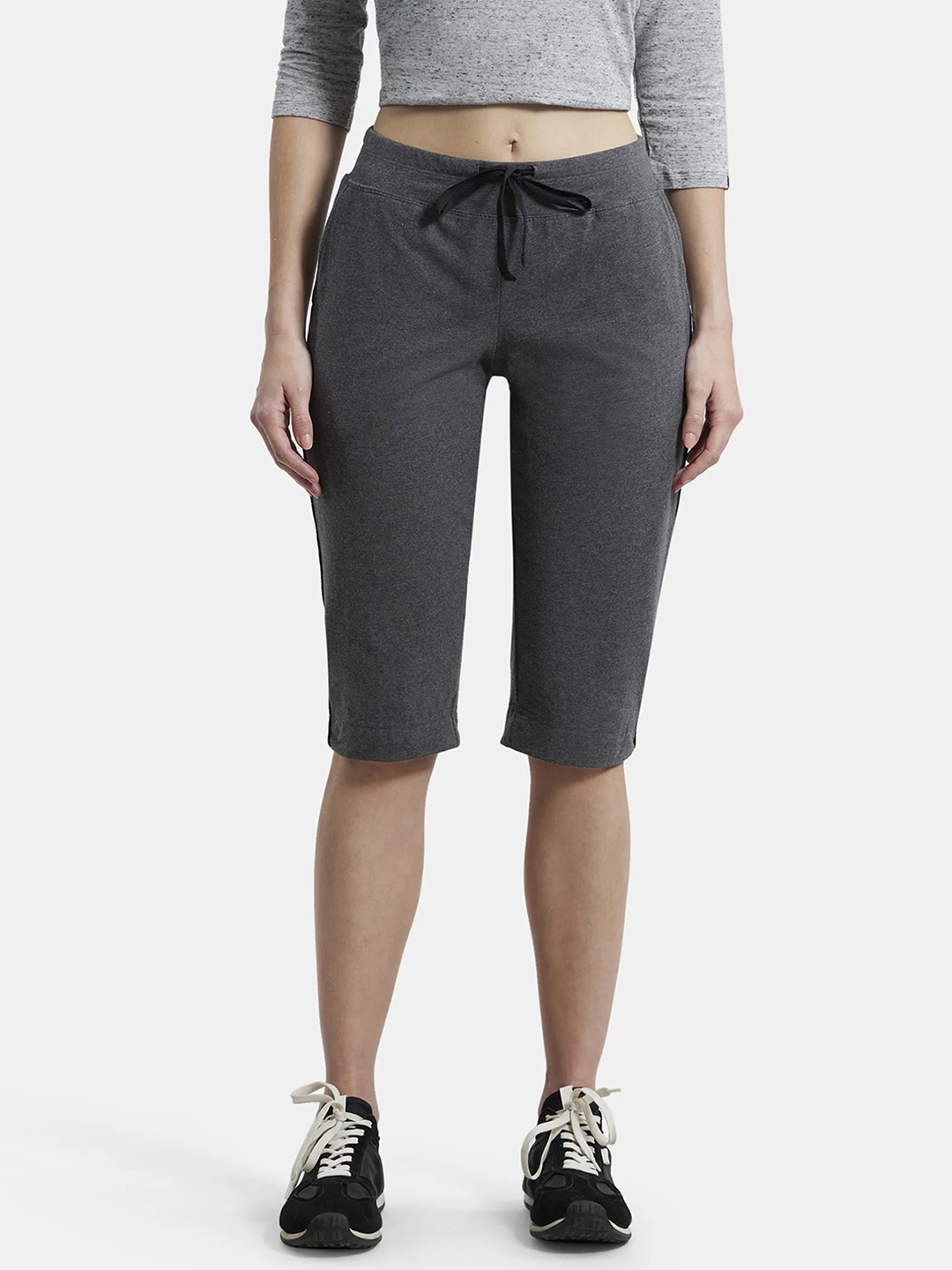 

Jockey Women Grey Lounge Capris