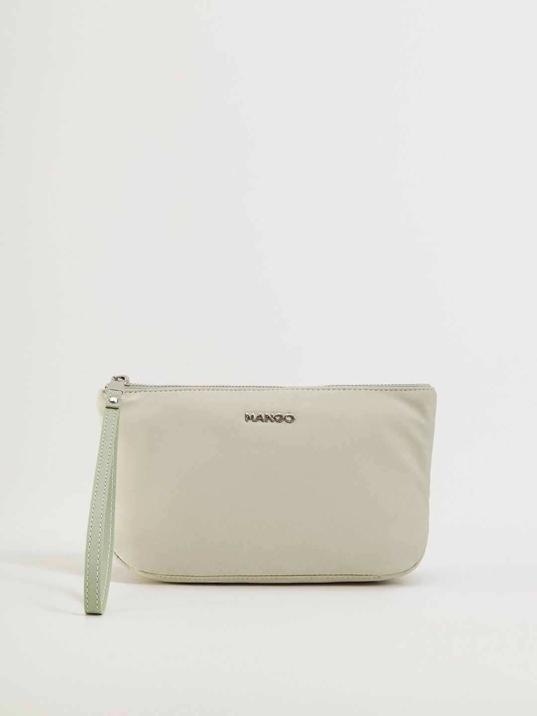 

MANGO Women Green Solid Travel Pouch