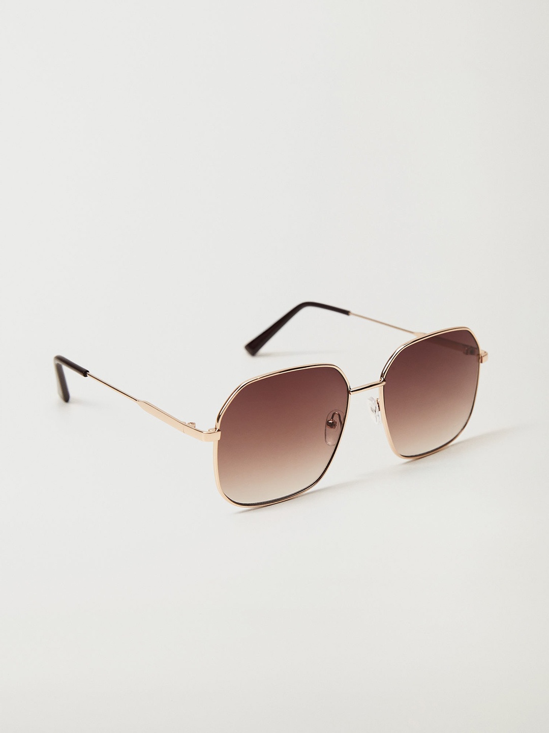 

MANGO Women Brown Oversized Sunglasses 17010177