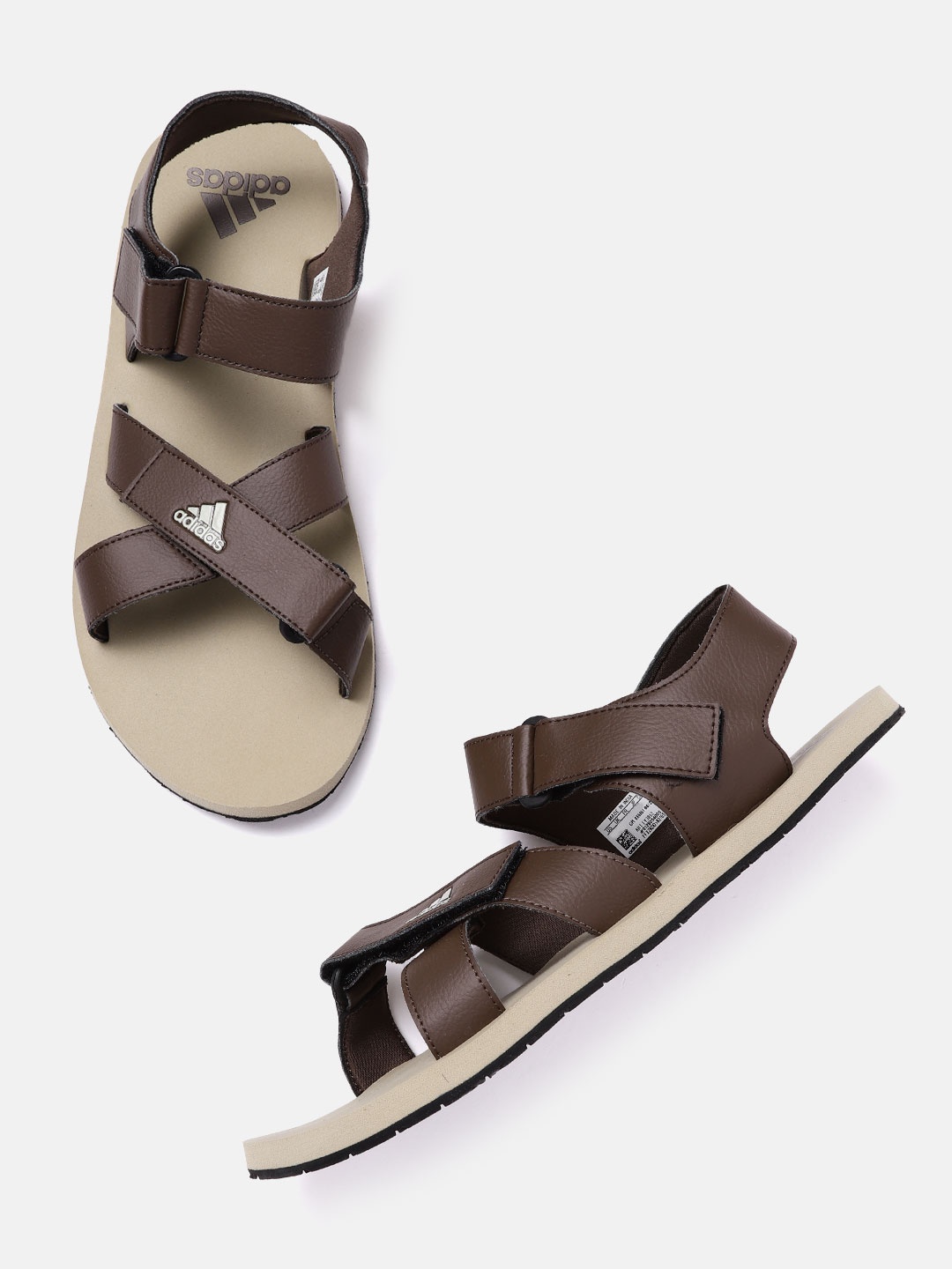 

ADIDAS Men Brown Solid Hengat Sports Sandals