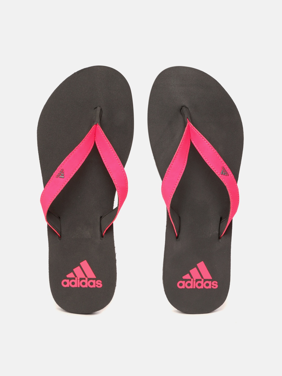 

ADIDAS Women Pink & Black EEZAY 2018 Thong Flip-Flops