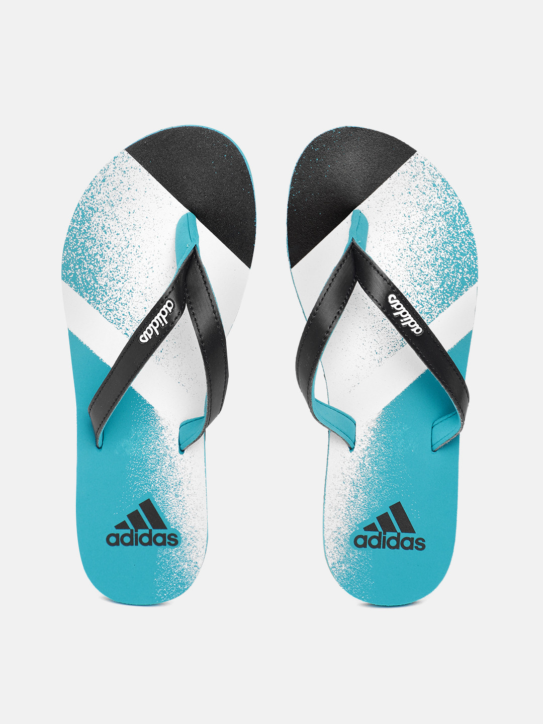 

ADIDAS Women Colourblocked Thong Flip-Flops, Green